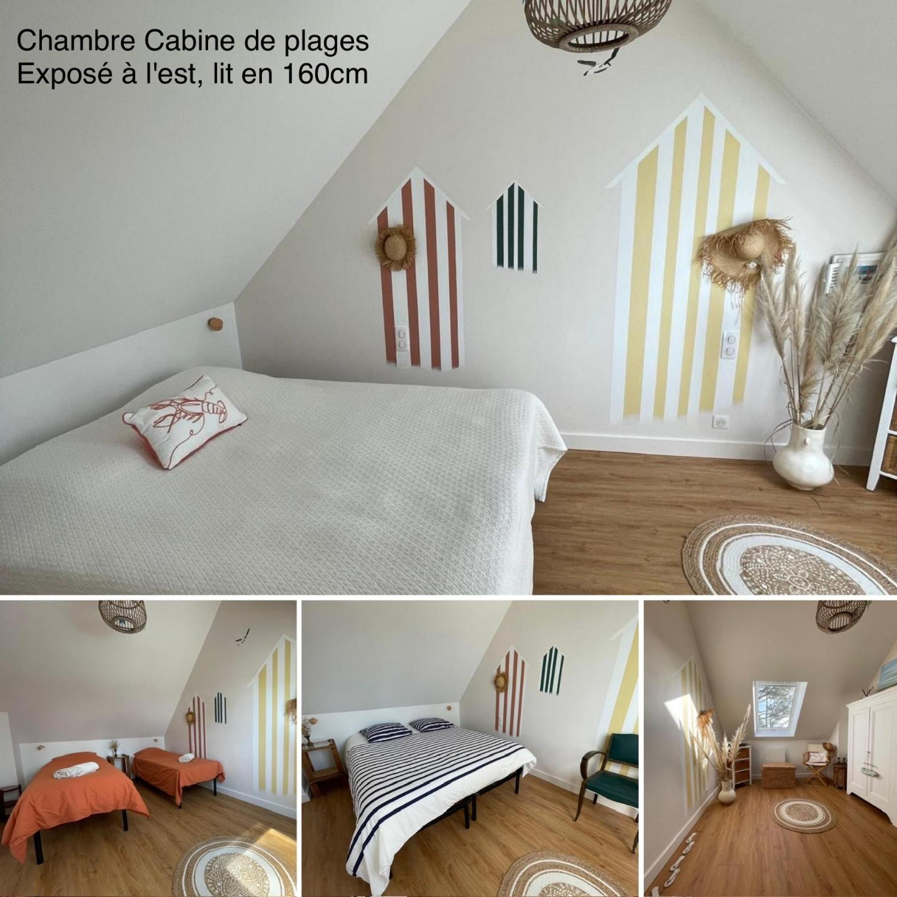 Ty Glazu Doelan Espace 60M2, Port& Criques A Pied, 2 Chambres Privees Au 1Er Etage, Sdb, Wc Separe Клоар-Карноэ Экстерьер фото